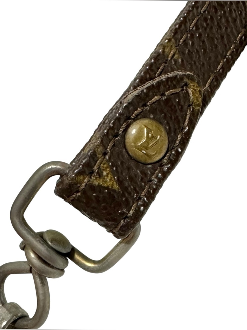 Louis Vuitton Monogram Vintage Leather Crossbody Strap for Amazon Danube Nano - Picture 3 of 15